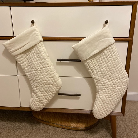 NWT Pottery Barn Velvet Stocking